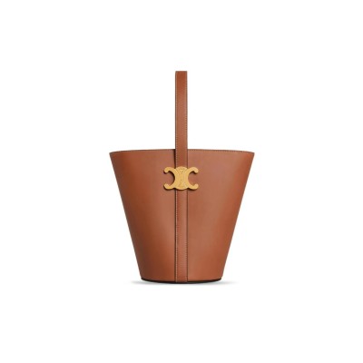 CELINE BUCKET TRIOMPHE IN NATURAL CALFSKIN 199913BFN.04LU (25*22*14cm)